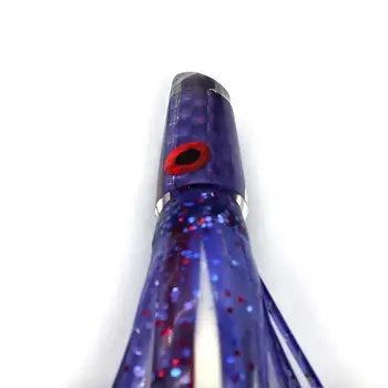 Resin Head Trolling Lure, Kona Octopus Skirt, Big Game Fishing Tackle, Saltwater Swimming Bait – Trolling Lure – view 3