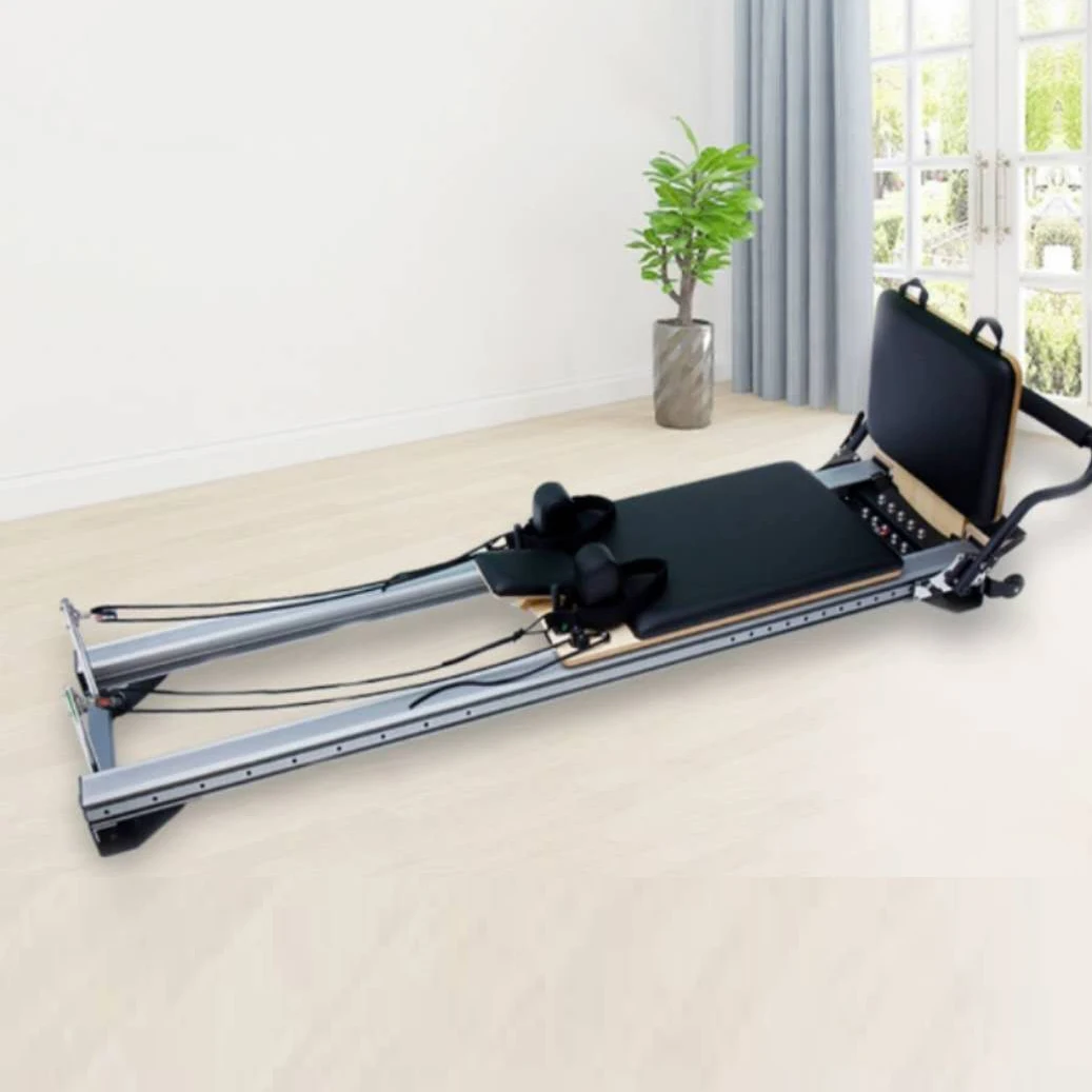 Оборудование для фитнеса пилатеса машина домашнего использования балансировочная кровать тренировки тела алюминиевый реформер с коробкой