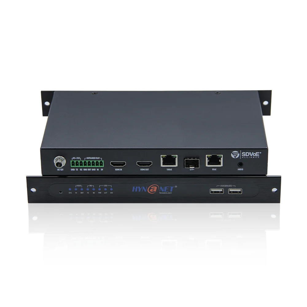 Uncompressed 4K SDVoE Encoders and Decoders for AV Over 10G IP Solutions for Radio & TV Broadcasting Equipment