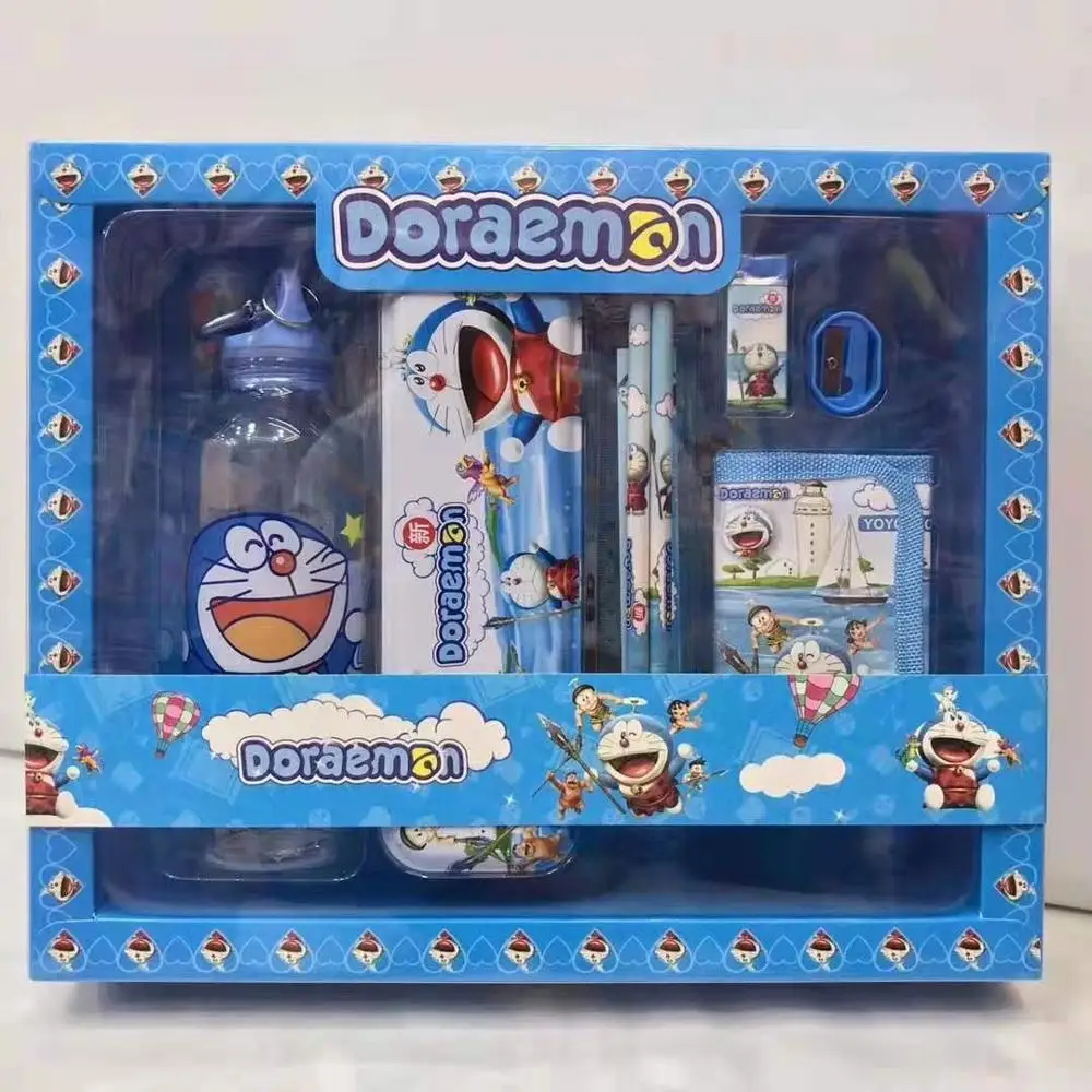 Школьные канцелярские принадлежности, набор из бутылки с водой, пенала, карандашей, канцелярские принадлежности, школьные принадлежности