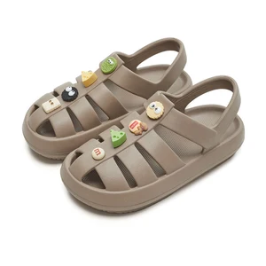 Babyhappy Factory Supply China Manufacturer Durable Non-slip Fancy Shoes EVA Kids Jelly Sandals