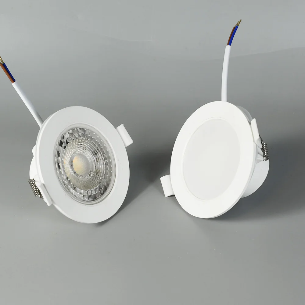 Spot Led Encastrable Extra Plat 5w 450lm Ip54 Spot Etanche Salle De