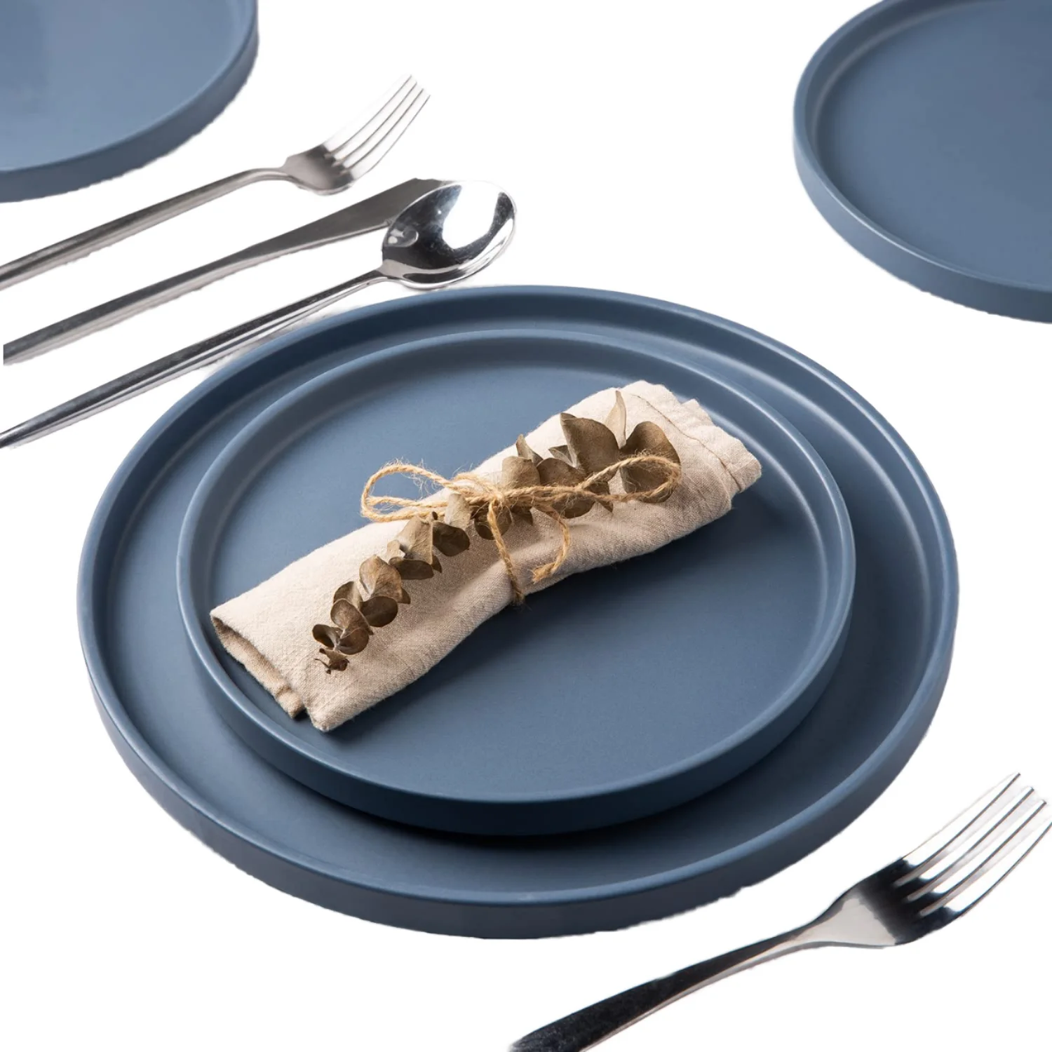 Moderne keramische dinerbordenset met aangepast patroon, milieuvriendelijk, magnetron- en vaatwasmachinebestendig, voedselveilig, ronde vorm
