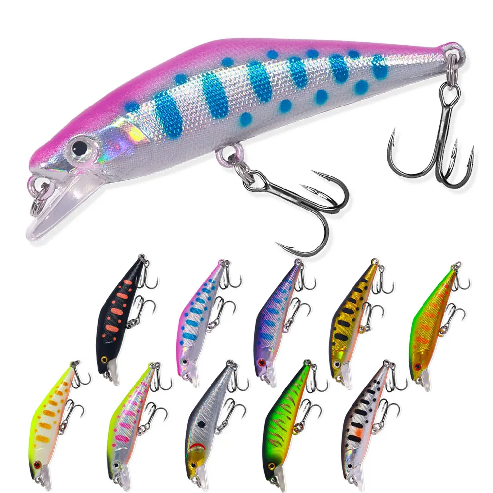 Lures Fishing Mini Sinking Minnow Fishing Lure 57mm 3.4g Sea Bass Lures Fishing Tackle Long Casting Saltwater Artificial Bait Lures Fishing Mini Sinking Minnow Fishing Lure 57mm 3.4g Sea Bass Lures Fishing Tackle Long Casting Saltwater Artificial Bait