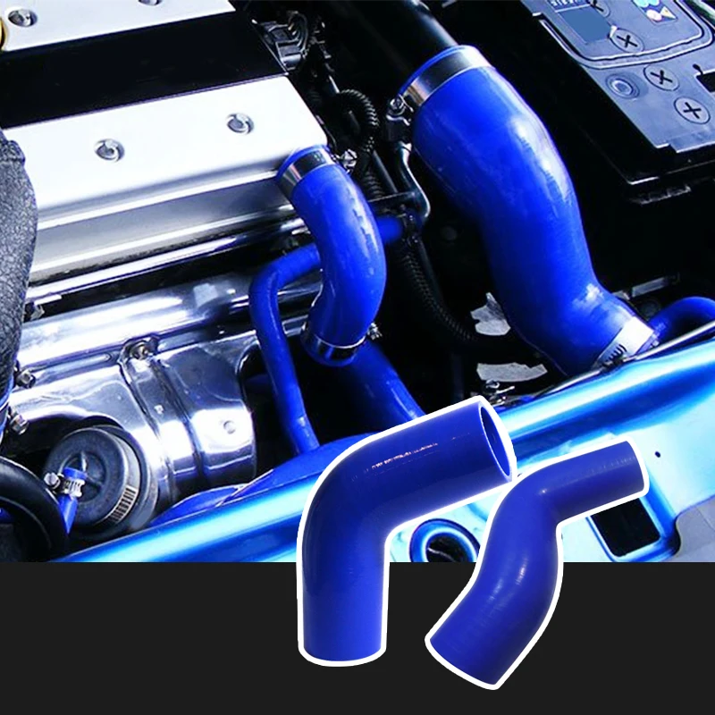 Автомобильный радиатор 90 градусов колено черный синий автомобильный силиконовый турбо охлаждающий шланг для грузовика резиновый на