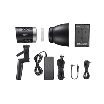 Godox ML30 40W LED Light Silent Mode Portable Brightness Adjustment Support Li-ion Outdoor LED Light