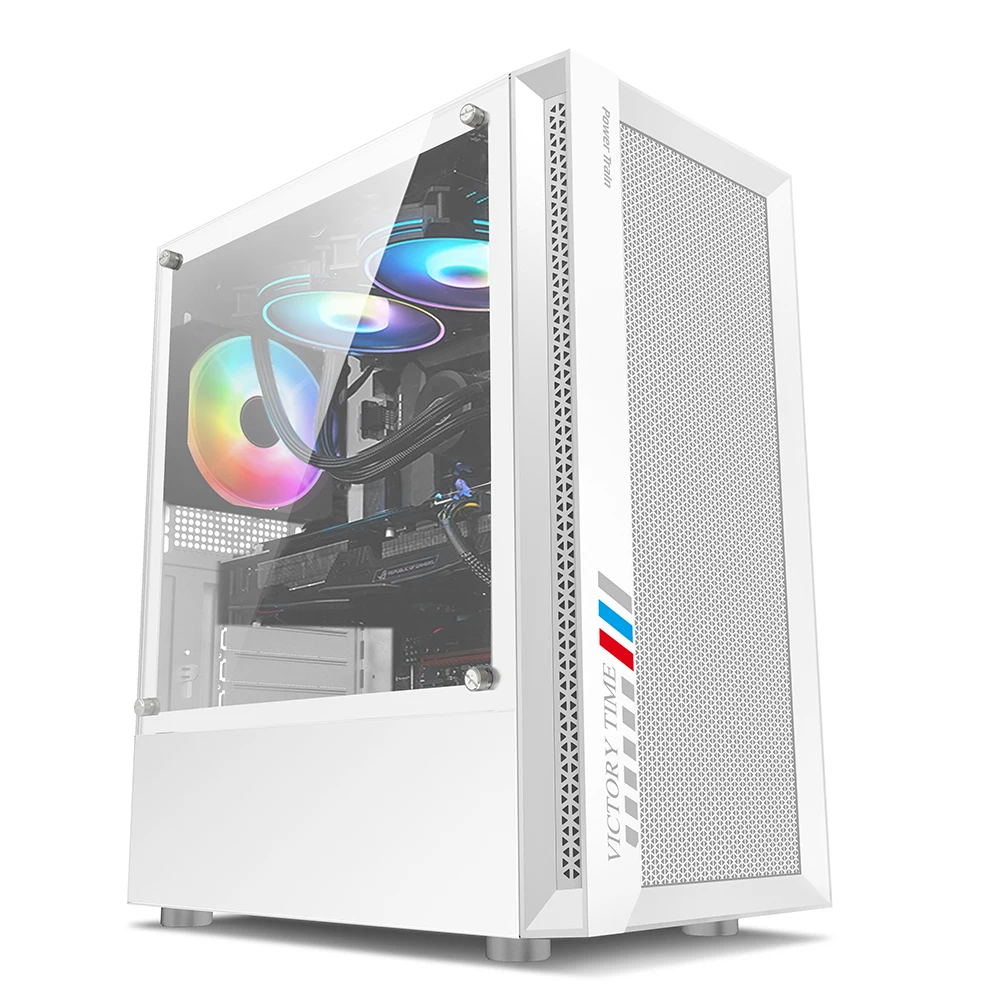 Популярный OEM белый корпус для компьютера Atx Matx ATX
