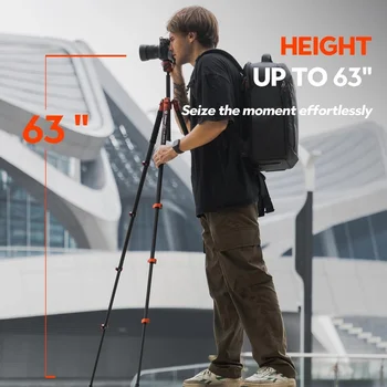 Professional Camera Carbon Fiber Tripod Stand 360 Panorama Digital Video Camera Tripod Professional Tripod detail image