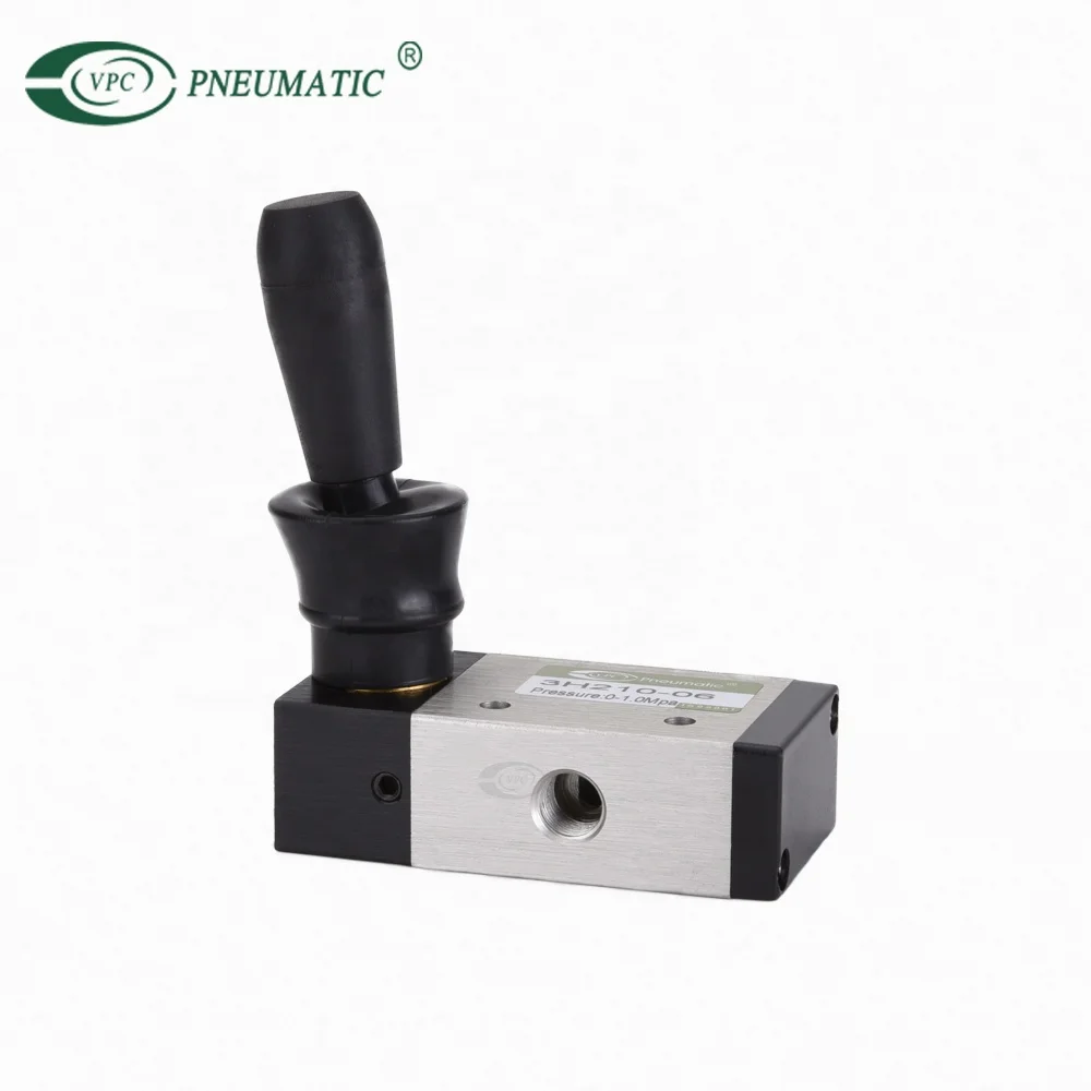 5 Position 2 Way Manual Valve Hand Push Pull Control Manual Pneumatic Air Valve
