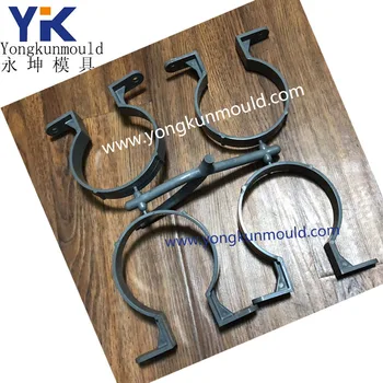 4" pvc pipe bracket clip clamp fitting mould
