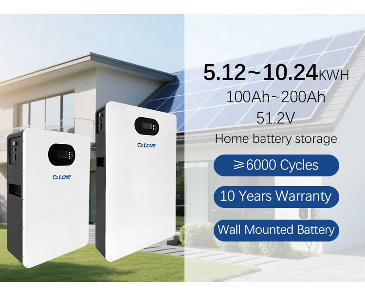 10KWh Wall Mount Solar Battery Battery Lithium Battery Charger Home Solar System Solar Panel Array for Home Solar Power Setup