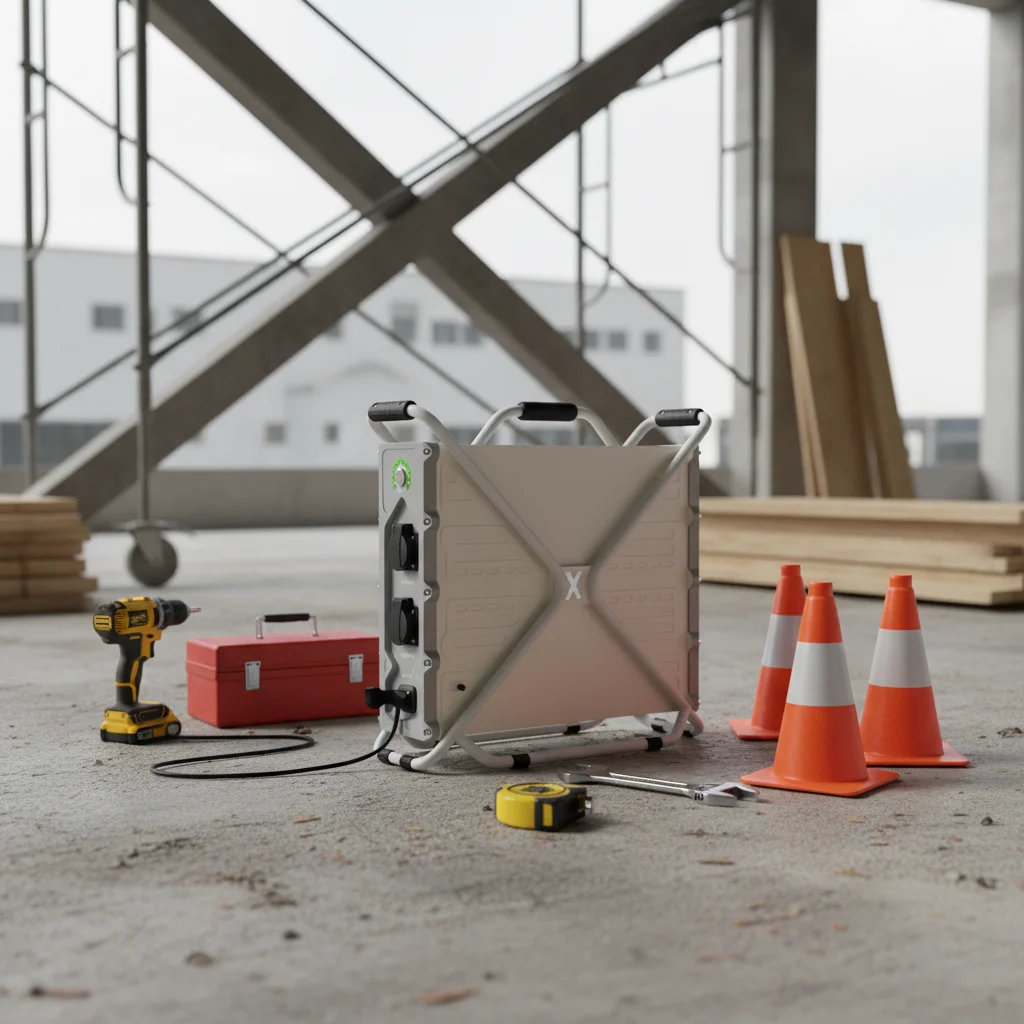 trạm Nguồn Điện Di Động 3600W, Máy Phát Điện Pin Cấp Công Nghiệp dành cho Dụng Cụ Điện