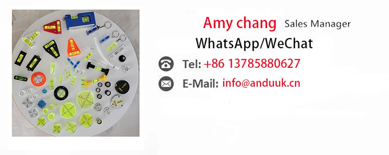 Factory Supplier Line Level Plastic Line Level Plumb Line Spirit Level Bubble