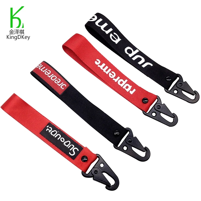 Рекламный короткий ремешок для ключей, ремешок для ключей, оптовая продажа подарков, ремешок с металлическим карабином