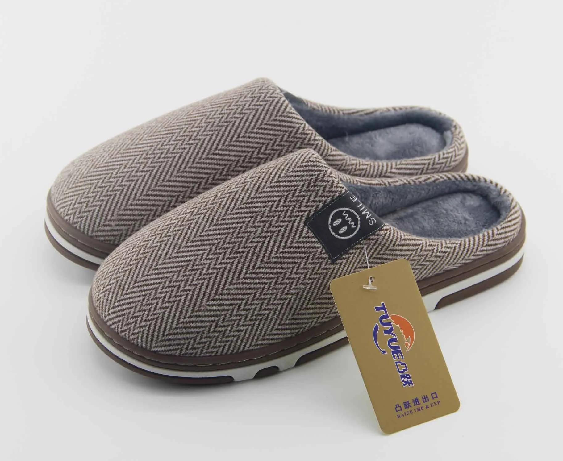 open toe house slippers mens