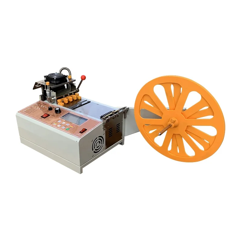 Fully Automatic Computer Cold and Hot Cutting Machine Cuff Cloth Cutting Machine Ribbon Webbing Elastic Band Hot Cutting Machine