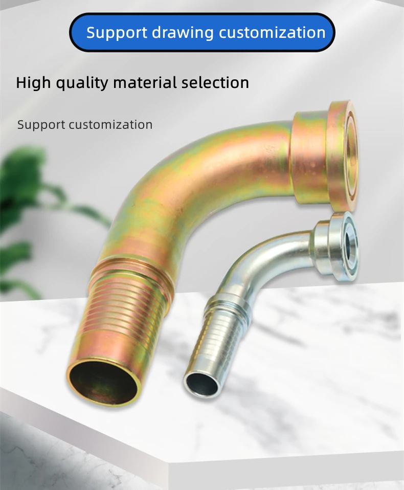 Sae 90 Degree Flange 3000 Psi Sae Flange 87392 Hydraulic Hose Fittings