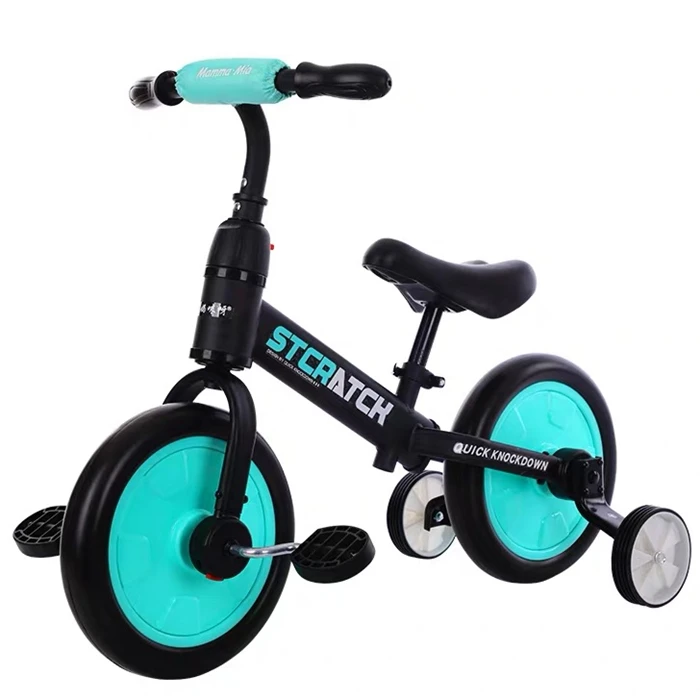 Kids Balance Tricycle 4 Wheel Ride-on 