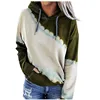 Military Green Grey Blue Asymmetric Tie Dyeing