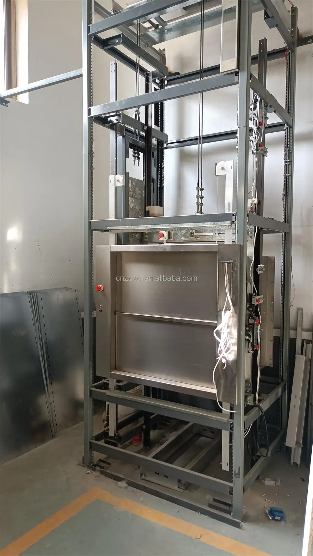 Iso Ce 100kg Indoor Outdoor Hotel Laundry Elevator Restaurant Kitchen Mini Food Elevator Small