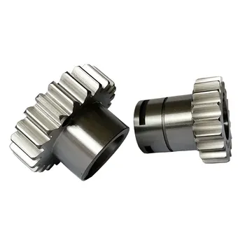 Custom carbon steel straight bevel gear straight teeth and spiral teeth small bevel gear woodworking machinery gear set