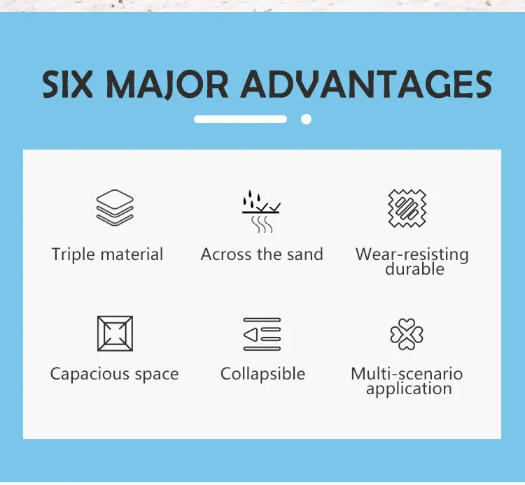 Custom Outdoor Foldable Sand Free Oxford Camping Blanket Mat Portable Oversized Folding