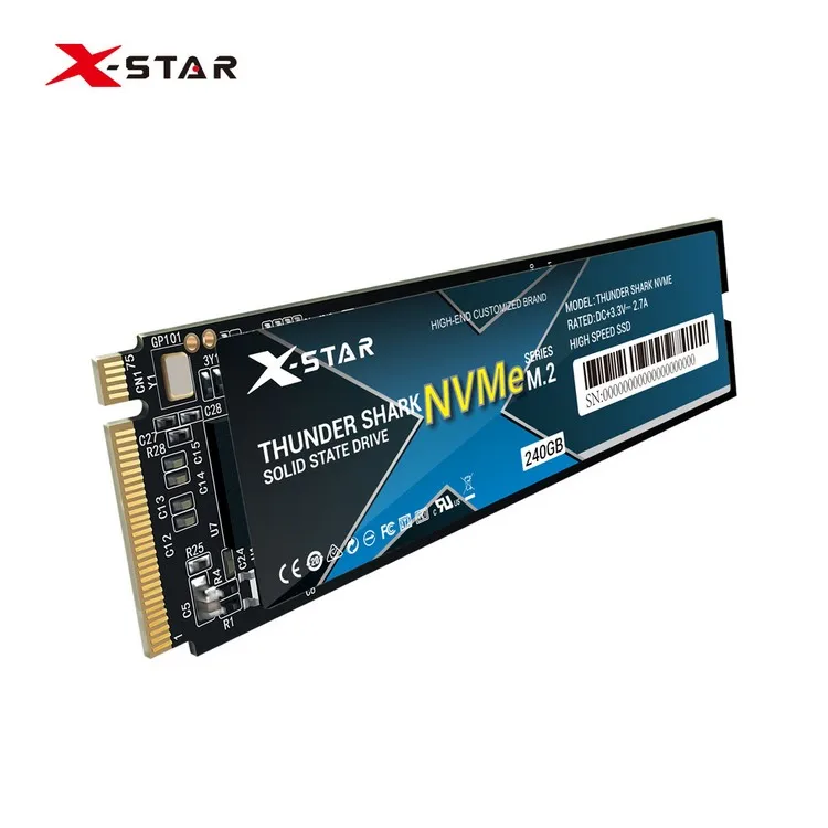
 Жесткий диск X-Star m2 PCIe nvme m.2 ssd 2280 256 ГБ для ноутбука и настольного компьютера  