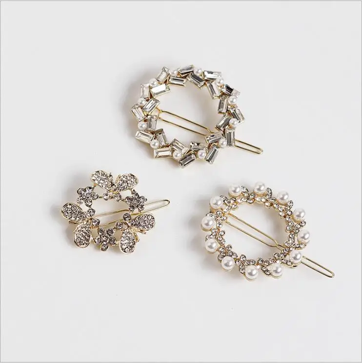 5Pcs Stylish Gold Star Coil Spring Clips Hairpin Hair Jewelry for Woman Girl HD3 