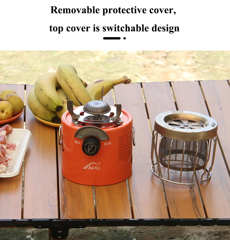 Low Combustion Consumption Camp Heating Stove Multipurpose Use Indoor