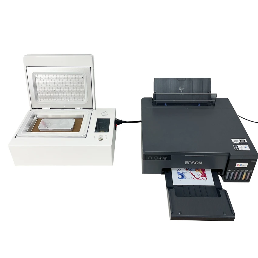 Daqin 3D Sublimation Phone Case Mold 2 in 1 Mobile Cover New Manual Grade Flatbed Thermal Printer Machine