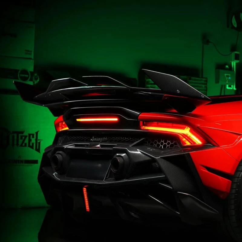 For Huracan Evo Upgraded Pro Front Bumper Fender Skirt Rear