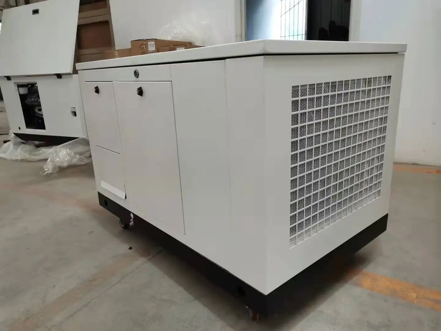 Portable Tractor Supply 20KW 30KW 35KW CNG Gas Genset Silent Type ATS Low Noise Single 3 Phase Dual Fuel Propane LPG 20-50KVA