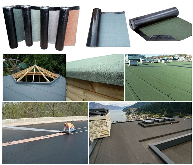 Bitumen Waterproofing Membrane With Mineral Granules for Roof ...