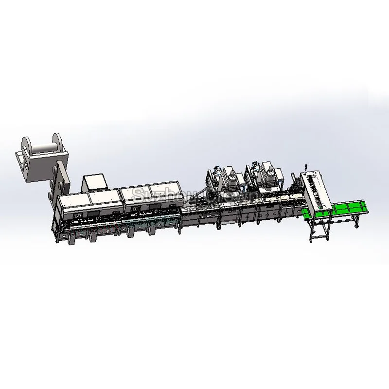 Cable Manufacturing Machinery Fully Automatic Power Cord Production Line Euro Power Plug Making Machine