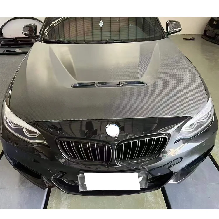 Auto Refitting Parts Real Carbon Fiber Front Bonnet Cover Carbon Fiber ...