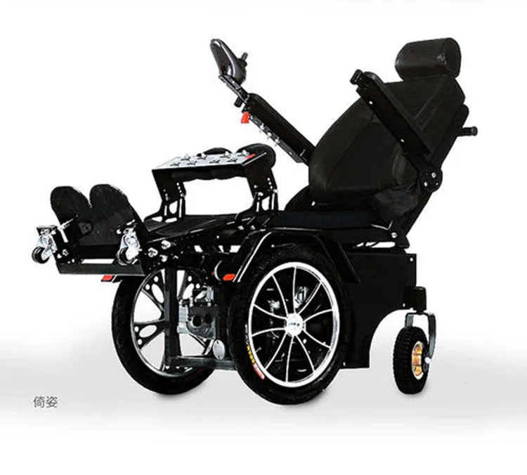 China High Quality Luxury Heavy Standing Power Electric Wheelchair backrest and leg lifting device can be adjusted at will- BZ-1 manufacture