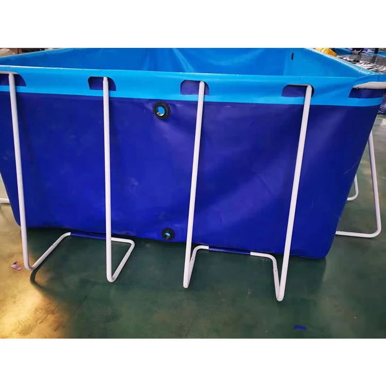 2022 Hot Sale Fish Farming Ponds Factory Custom Collapsible Water Tank