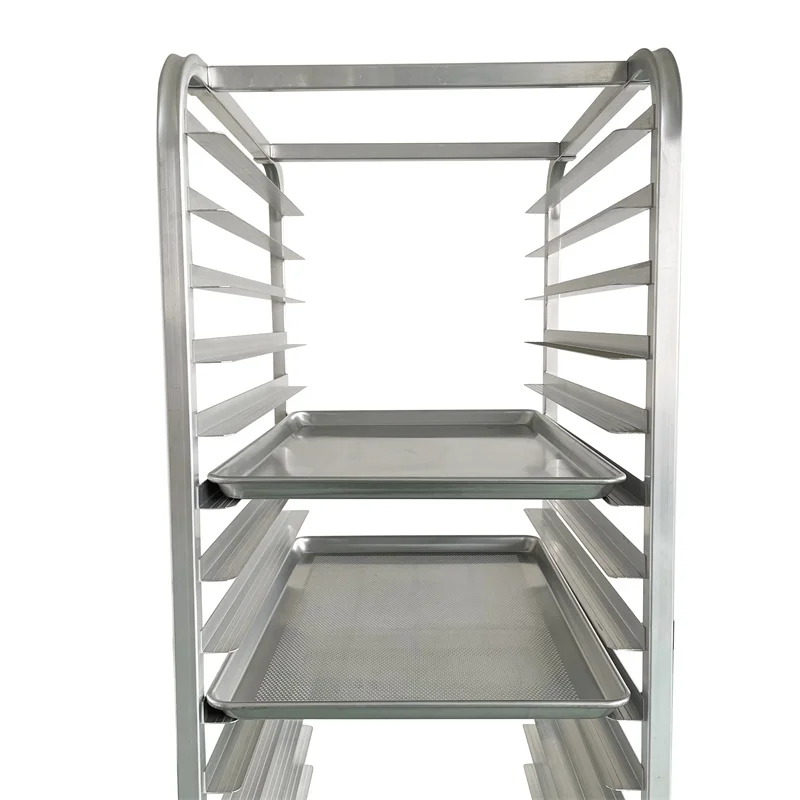 Jincheng Commercialgrade Aluminum 20tier Sheet Knock Down With Brake