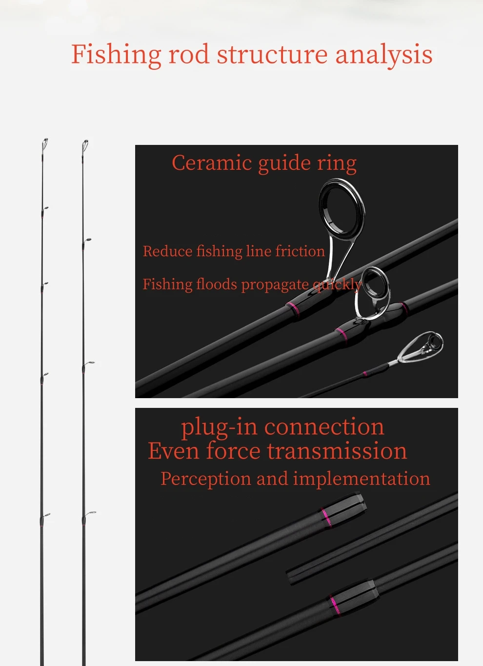 2.1m Wholesale Lure Fishing Rod Carbon Fishing Rod Buy Spinning