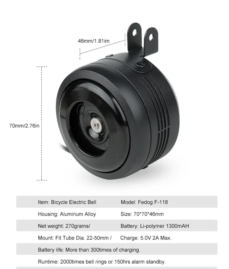 Campanello Per Bicicletta Elettronico Campanello P... – Grandado