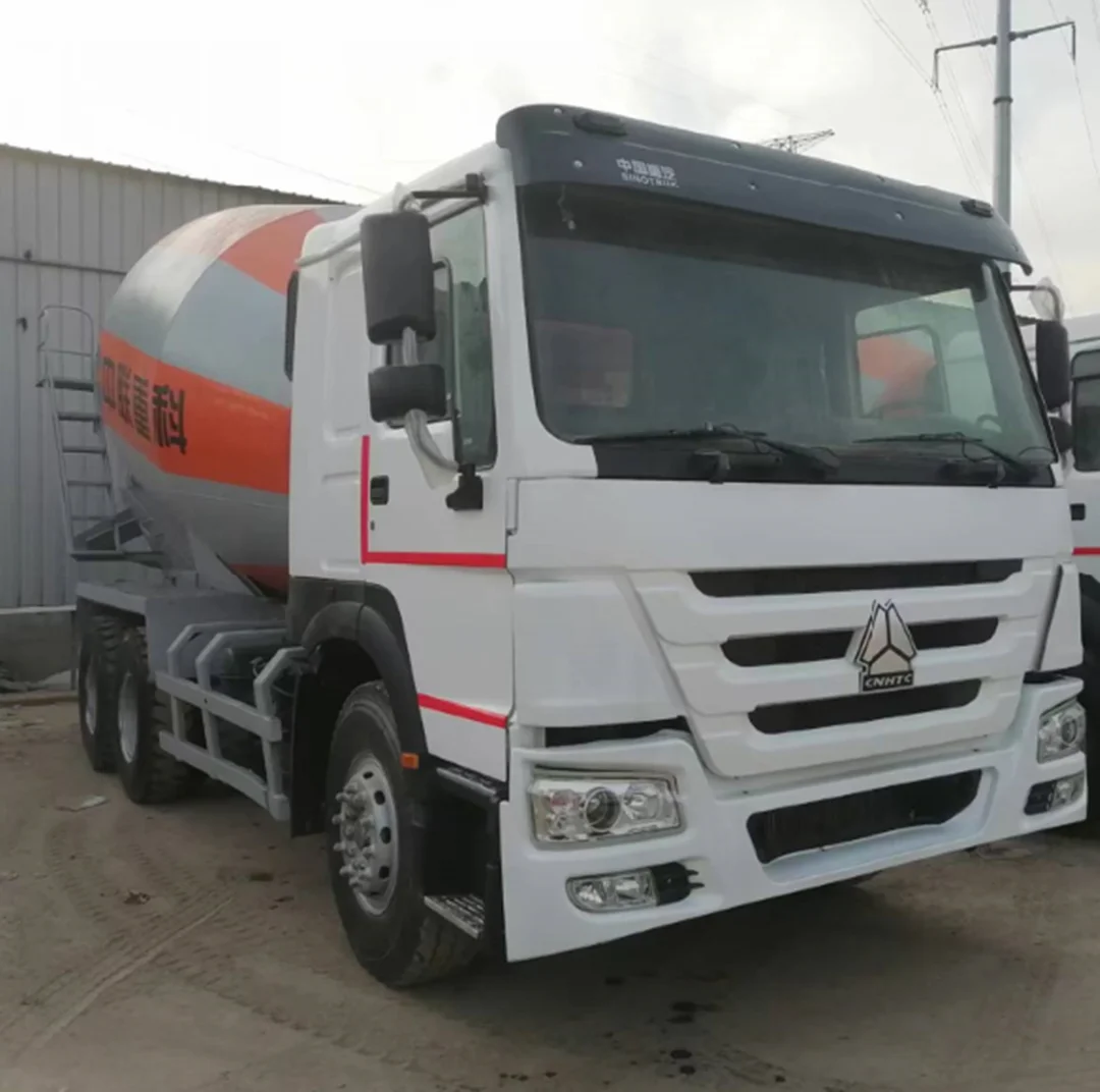 Support Customization Howo Brand Used Cement Mixers Truck Second Hand