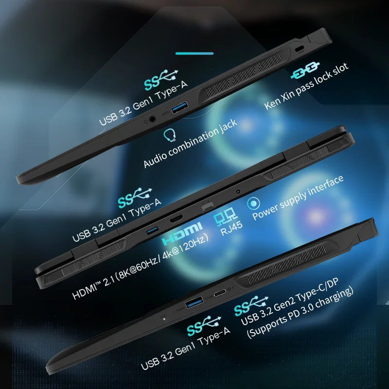 MSI New Design 17'' Intel Notebook I7-14700HX 20 Core 28 Threads Win11 Laptop Computer China Factory Gaming Laptop