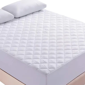 Plain Quilted Allergen Proof Mattress Protector Cover Single