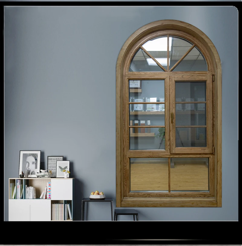 Wooden Wood Push Out Windows With Safety Glass Window Design Energy Efficient Solid Stainless Steel Horizontal Guangdong Modern