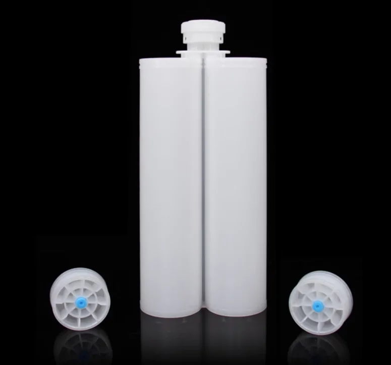 660ml 1:1 Epoxy Silicone Empty Dual Clip-together Cartridge