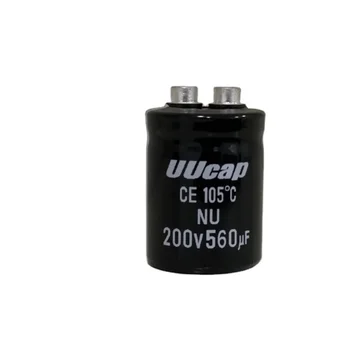High Quality Screw Terminal Power Supply Aluminum Electrolytic Capacitor 200V 560UF & 200V 10000uF 200v6800uf Dc Capacitor