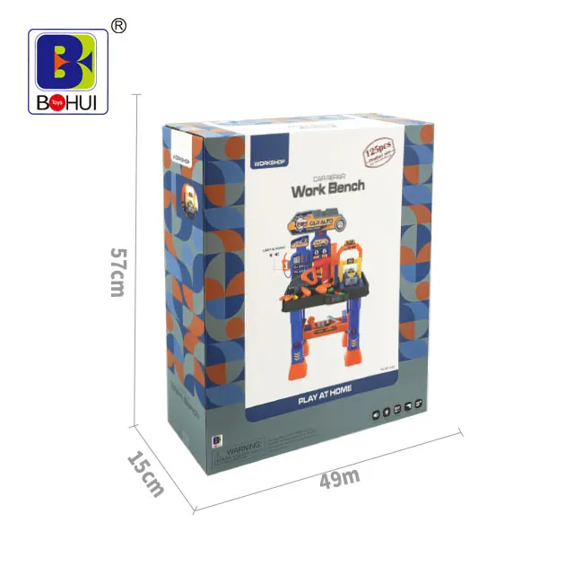 Пластиковый строительный мастерский комплект для ролевых игр детский инструмент «сделай сам» верстак игрушка