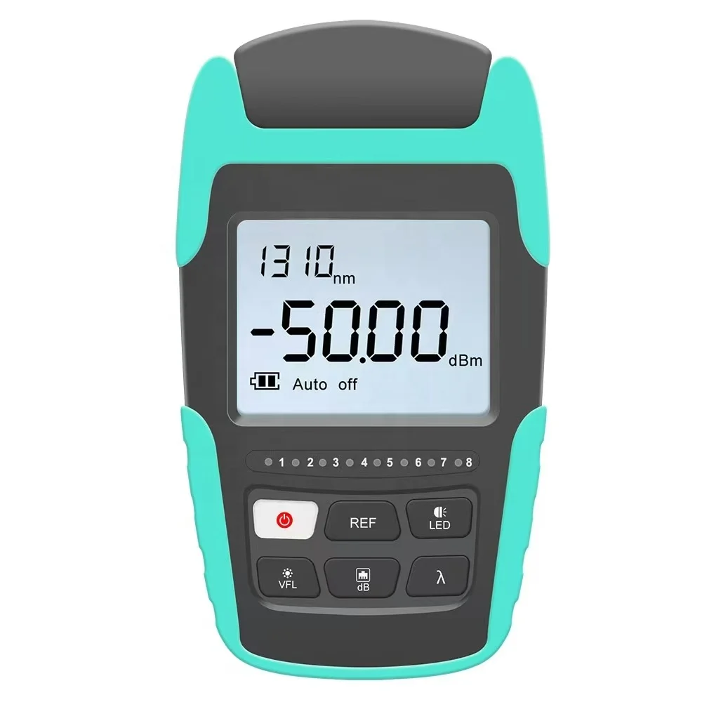 Optic power meter  4 in 1 OPM with VFL and RJ45 tester with rechargeable battery