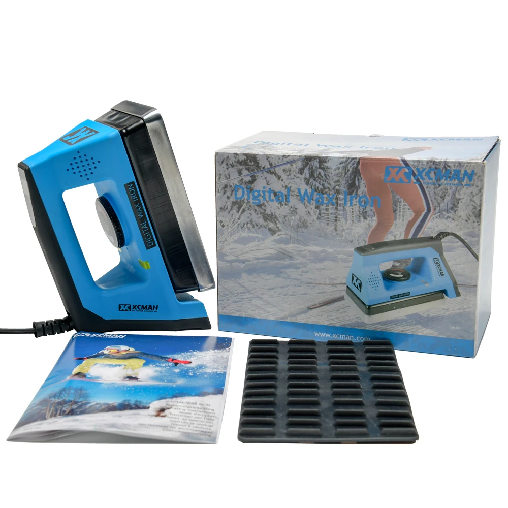Ski Snowboard Digital Waxing Iron Precise Controlling Temperature with a Wax Iro CE ETL 110V 800W 230V 1000W
