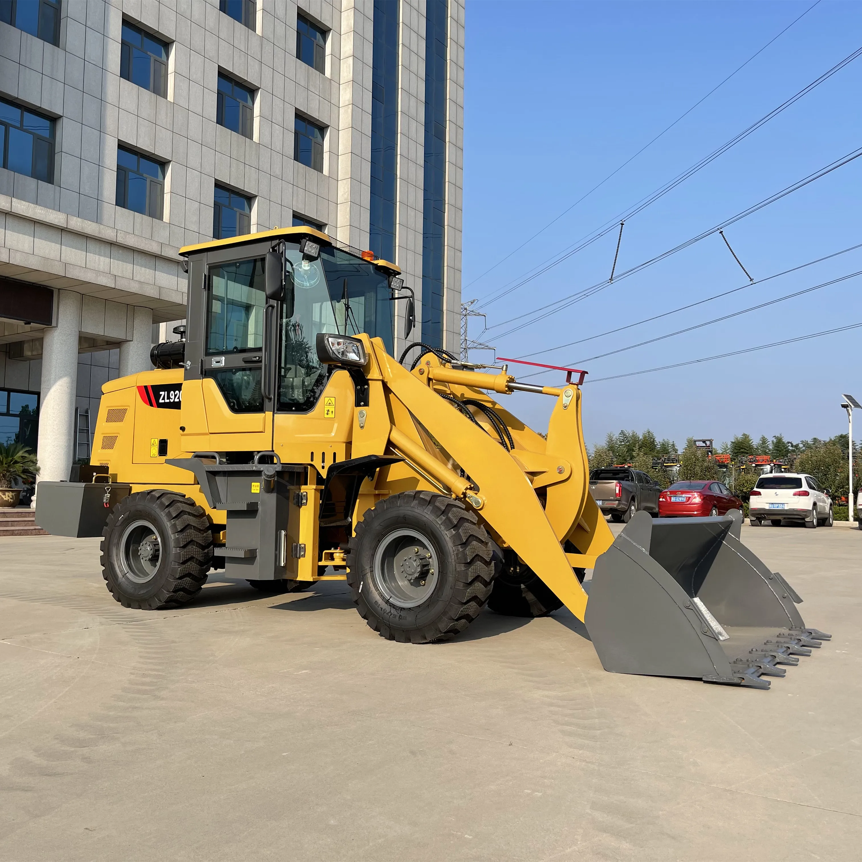 全新装载机荣威zl920c 1.2吨迷你轮式装载机